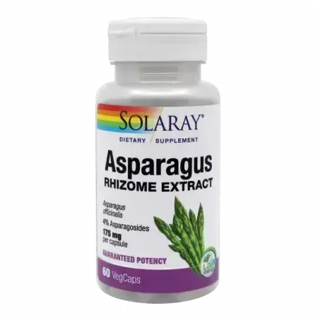 Asperge Solaray, 60 capsules, Secom