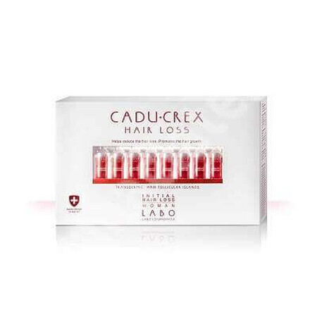 Treatment against hair loss severe stage men Cadu-Crex, 40 vials, Labo