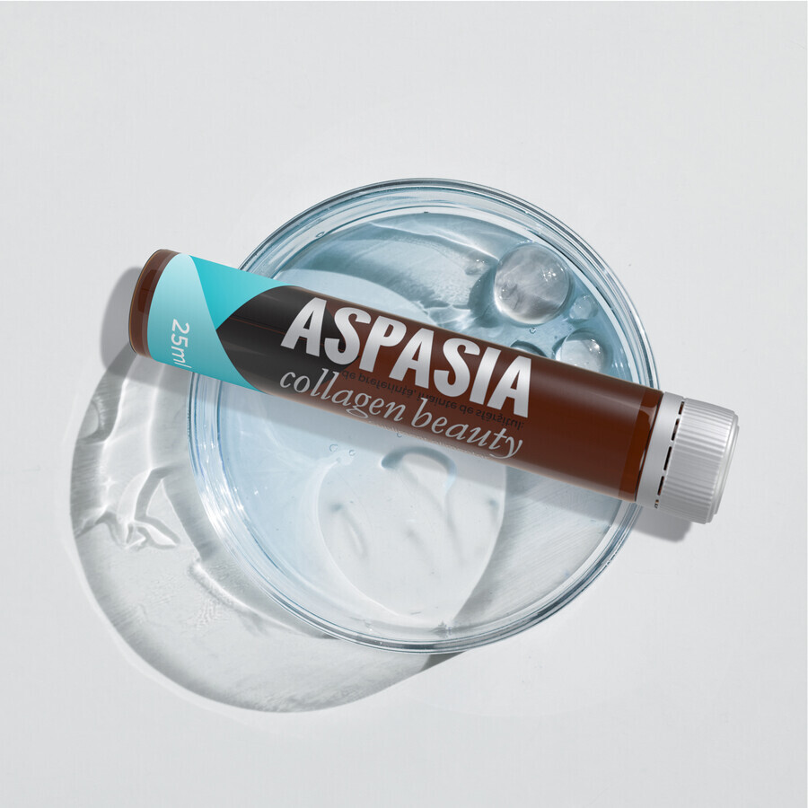Aspasia Collagen Beauty, 28 bottiglie, Natur Produkt