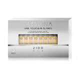 Traitement des stades avancés de l'amincissement des cheveux chez l'homme Crescina Follicular Islands 2100, 20 ampoules, Labo