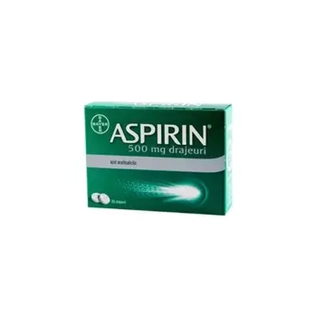 Aspirin 500 mg, 20 tabs, Bayer