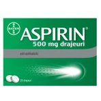 Aspirin 500 mg, 20 tabs, Bayer