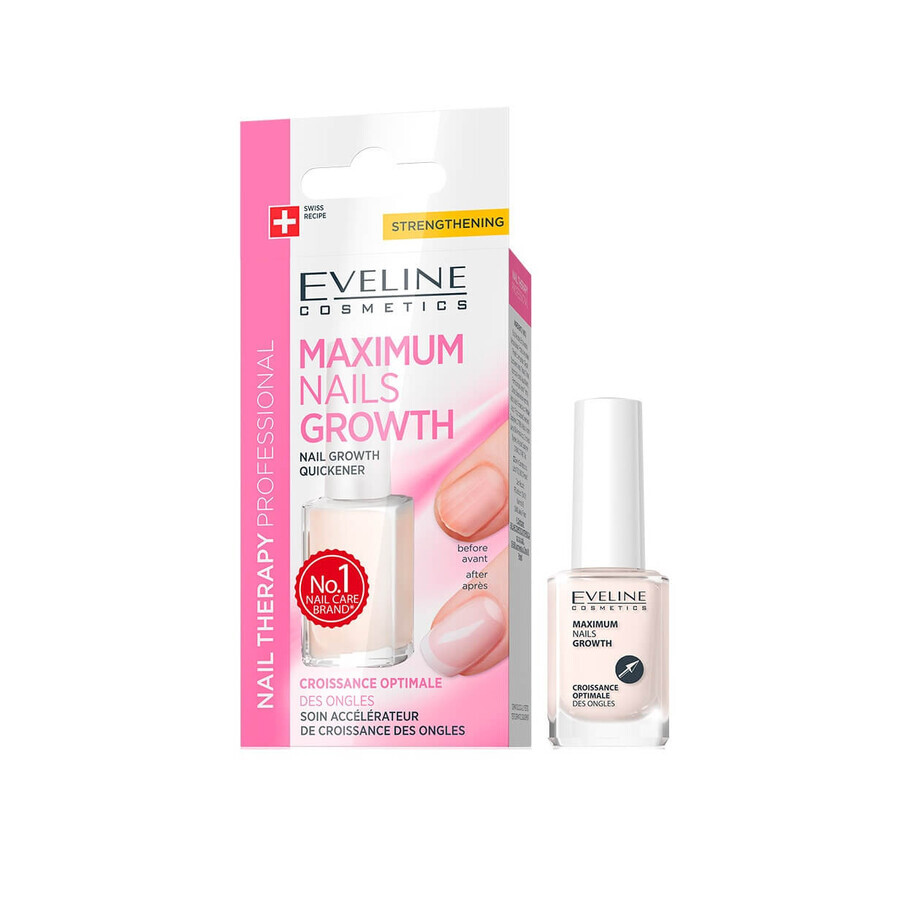 Nail Therapy Professional snelle groeiverzorging, 12 ml, Eveline Cosmetics