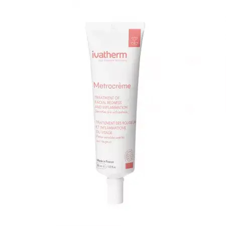 Behandeling van couperose en ontstekingen in het gezicht SPF 15 Metrocreme, 30 ml, Ivatherm Beoordelingen