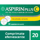 Aspirine Plus C 400 mg/240 mg, 20 comprim&#233;s effervescents, Bayer