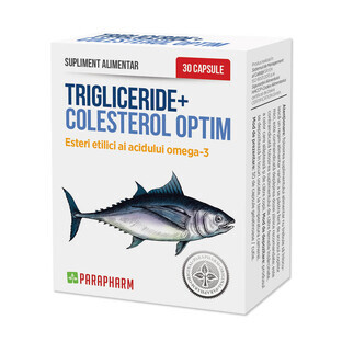 Triglycéride + Cholestérol Optim, 30 gélules, Parapharm