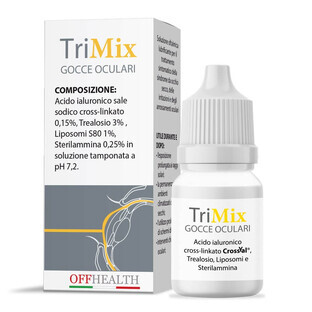 TriMix oogdruppels, 8 ml, Offhealth