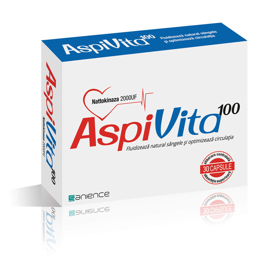 AspiVita 100, 30 gélules, Sanience Évaluations