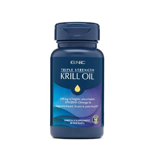 Triple Strength Krill Oil (735822), 30 kapsułek, GNC