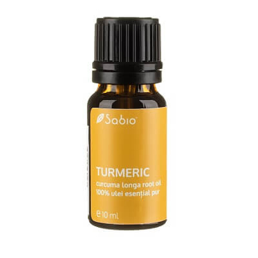 TURMERIC, etherische olie (kurkuma longa), 10 ml, Sabio