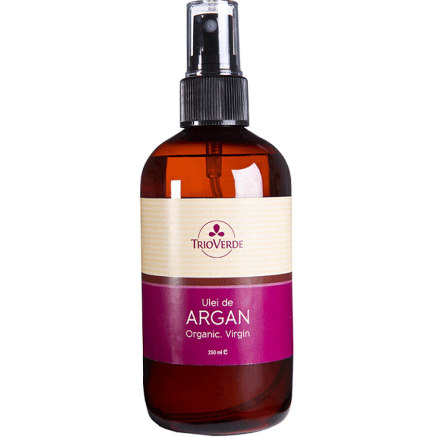 Spray all'olio di Argan Vergine, 250 ml, Trio Verde