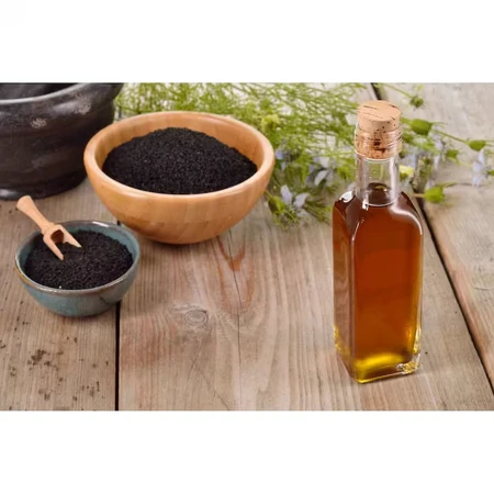 Ulei de Chimen Negru egiptean presat la rece, 100 ml, Herbavit
