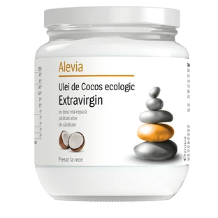 Extra vierge kokosolie, 200 ml, Alevia