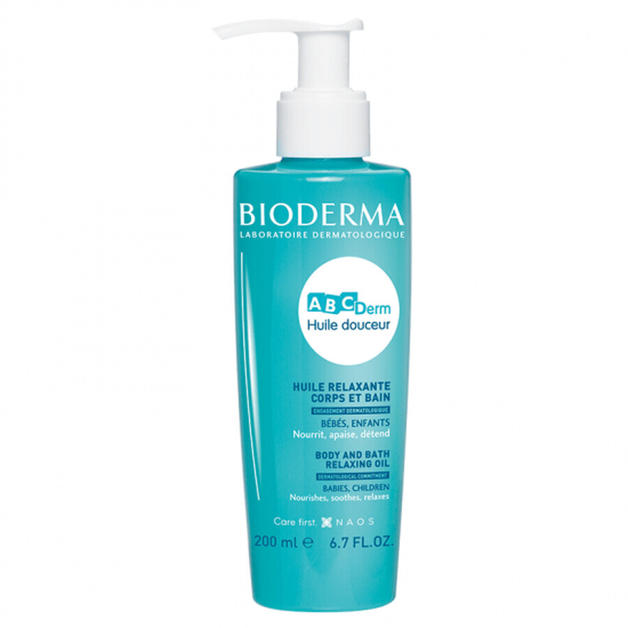 Bioderma ABCDerm Huile pour le corps, 200 ml