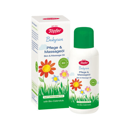 Biologische lichaamsolie voor kinderen, 100 ml, Topfer