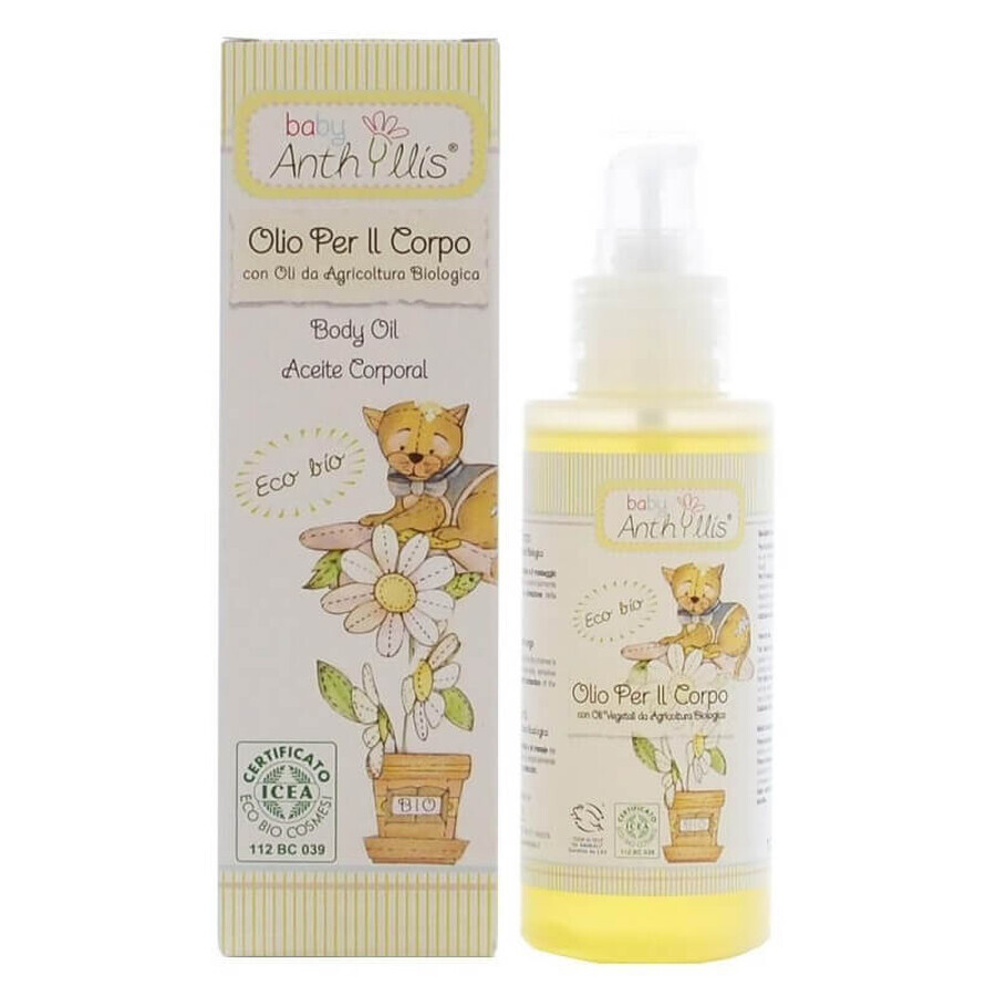 Baby lichaamsolie Eco Bio, 100 ml, Baby Anthyllis