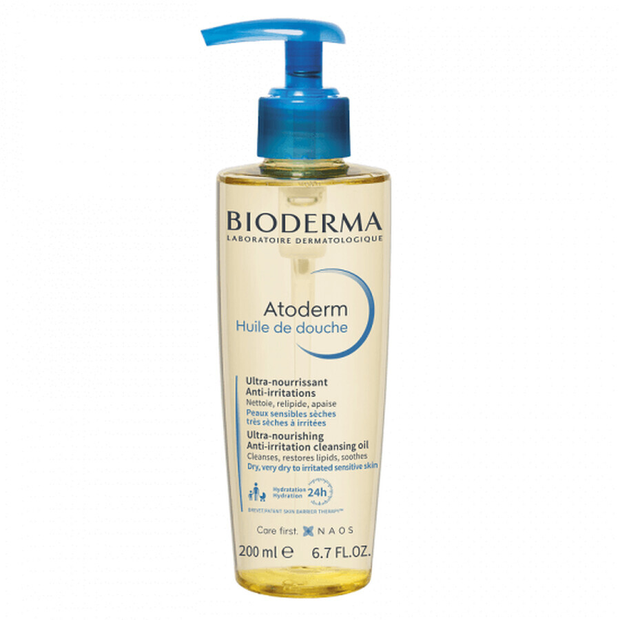 Bioderma Atoderm Huile de Douche, 200 ml