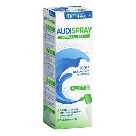 Audispray Adulti Soluzione Di Acqua Di Mare Igiene Orecchio 50 ml