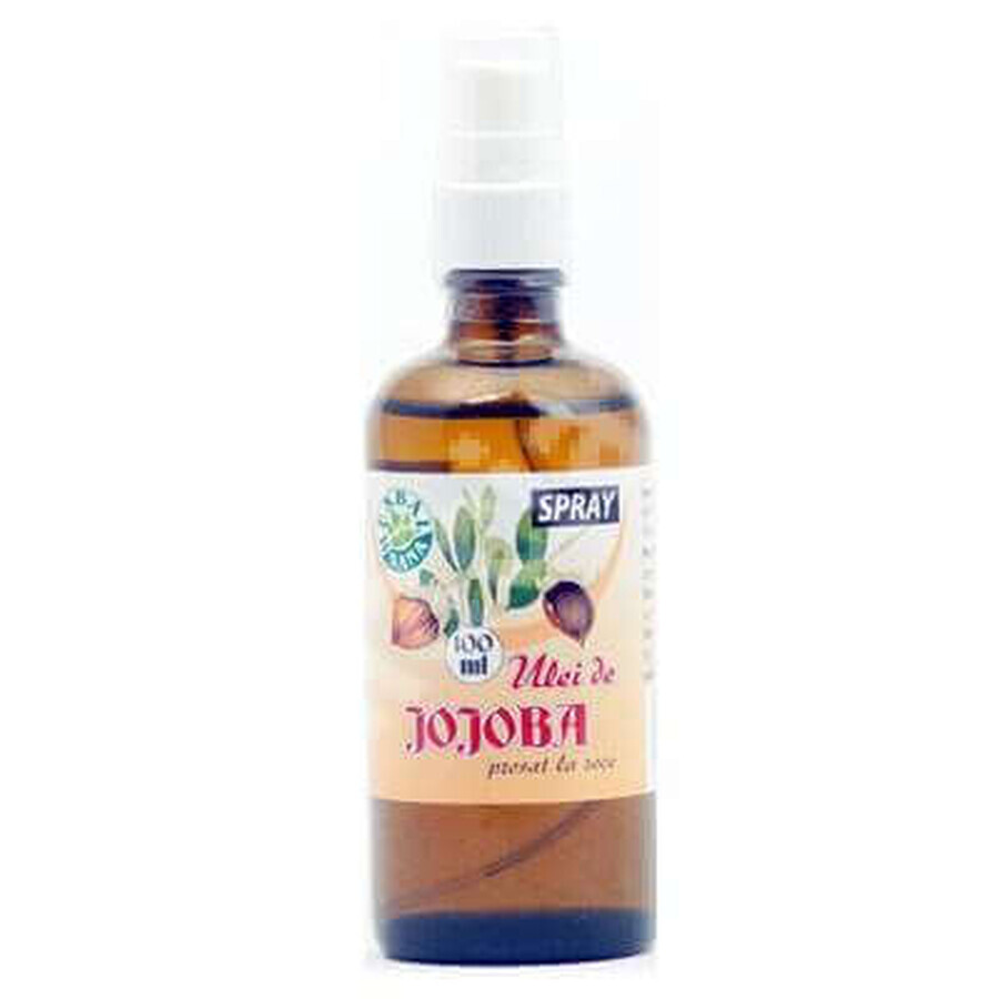 Koudgeperste jojobaolie spray, 100 ml, Herbavit