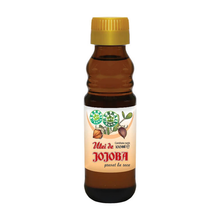 Cold Pressed Jojoba Oil, 100 ml, Herbavit