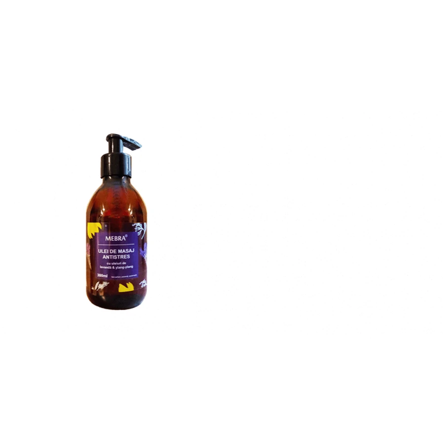 Anti-stress massageolie, 300 ml, Mebra