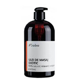 Exotische massageolie, 475 ml, Sabio