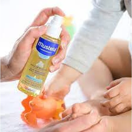 Massage oil, 100 ml, Mustela