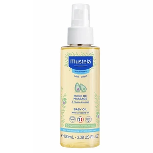 Massage oil, 100 ml, Mustela