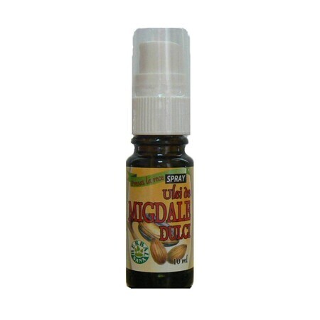 Olio spray di mandorle dolci, 10 ml, Herbavit