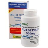 Huile de poisson, 900 mg, 40 gélules, Hofigal