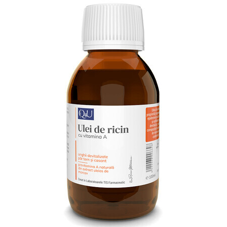 Olio di ricino con vitamina A, 100 ml, Tis Farmaceutic