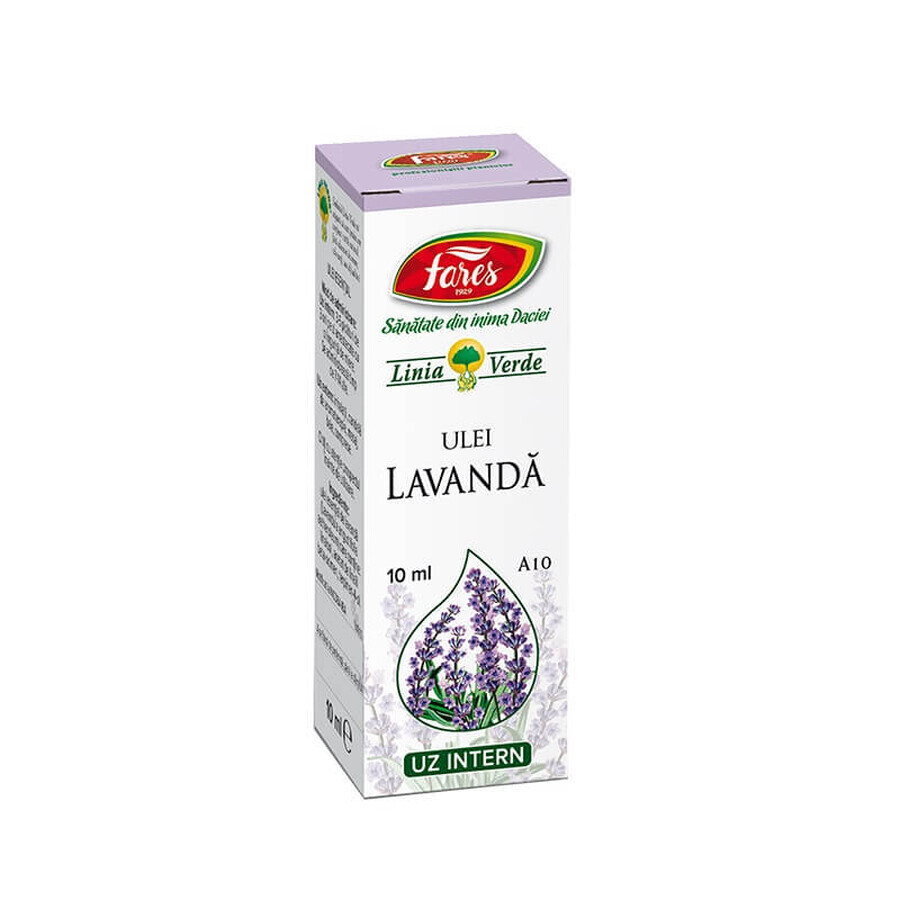 Olio essenziale di lavanda, A10, 10 ml, Fares