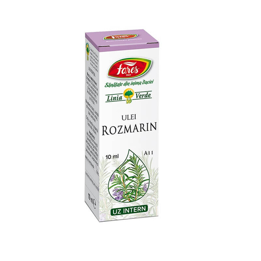 Rozemarijn etherische olie, A11, 10 ml, Fares