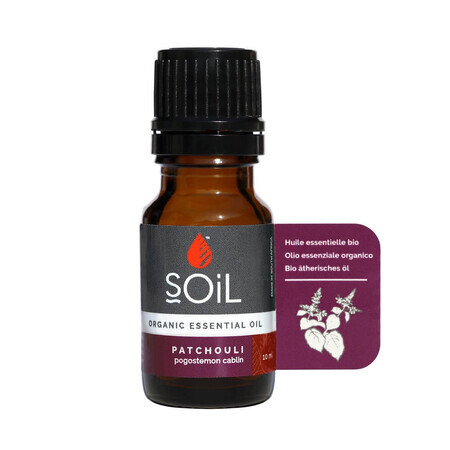 Paciuli reines ätherisches Öl 100% Bio, 10 ml, SOiL