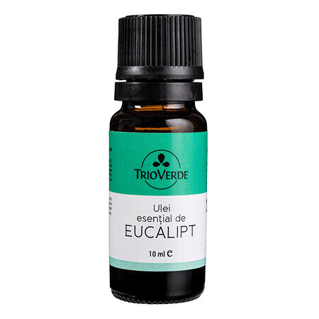 Huile essentielle d'eucalyptus, 10 ml, Trio Verde