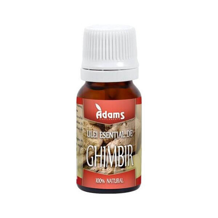 Ulei esential de ghimbir, 10 ml, Adams Vision