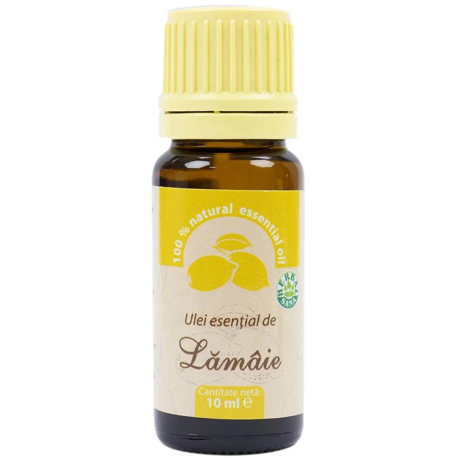 100% Pure lemon essential oil, 10 ml, Herbavit