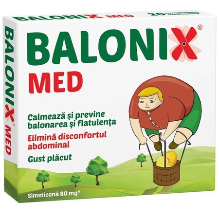 Balonix Med, 10 comprimés, Fiterman Pharma