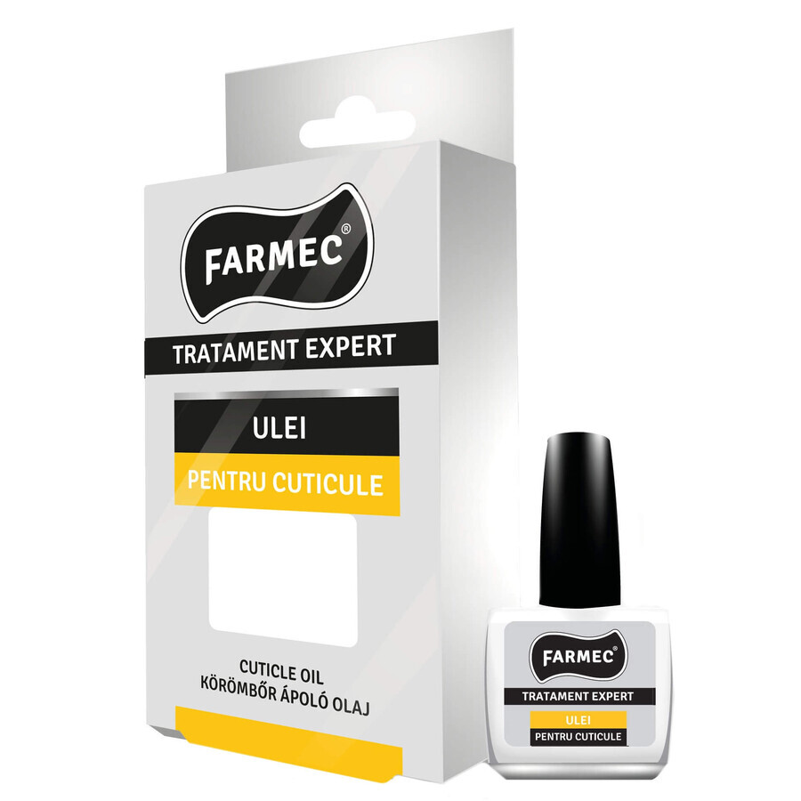 Huile pour cuticules, 11 ml, Farmec