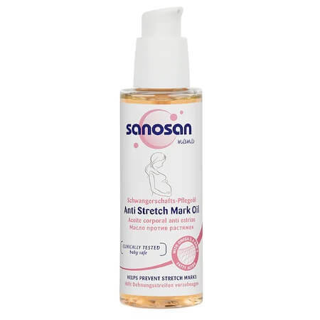 Stretch mark preventie olie, 100ml, Sanosan