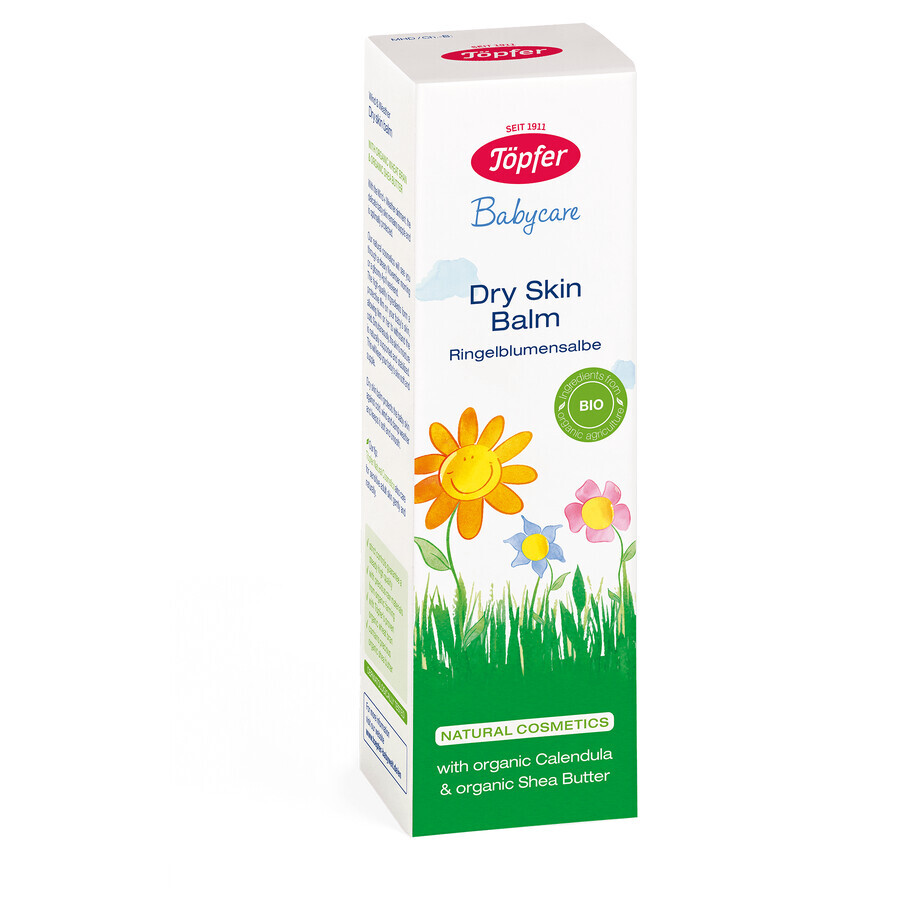 Biologische balsem voor de droge huid van kinderen, wind- en weerbescherming, 75 ml, Topfer