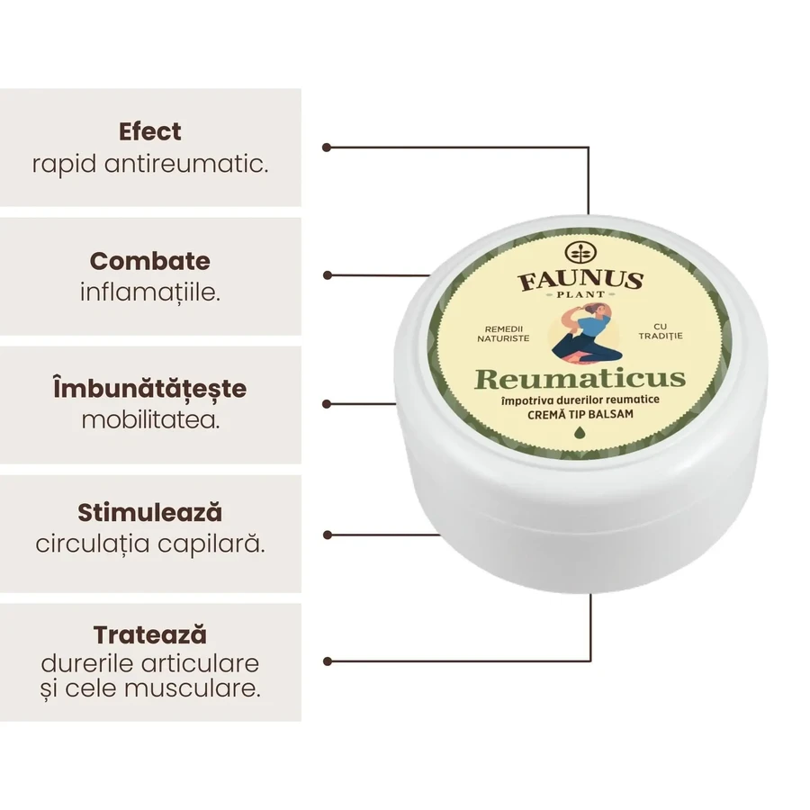 Pomada Reumática Manteca de Tierra y Tataneasa, 100ml, Faunus Plant
