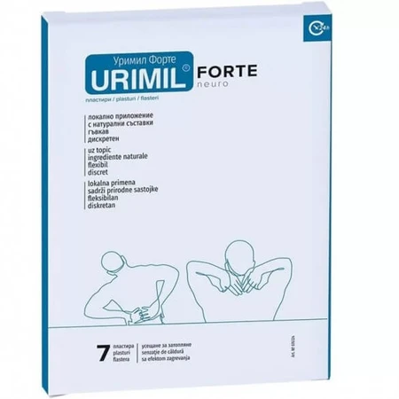 Urimil Forte Neuro pleisters, 7 stuks, Naturapharma