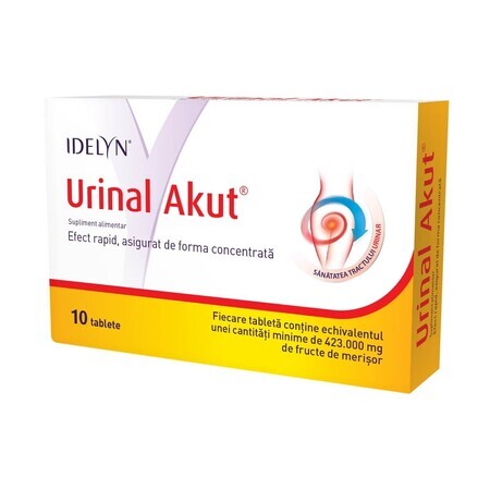 Urinaal Akut Idelyn, 10 tabletten, Walmark