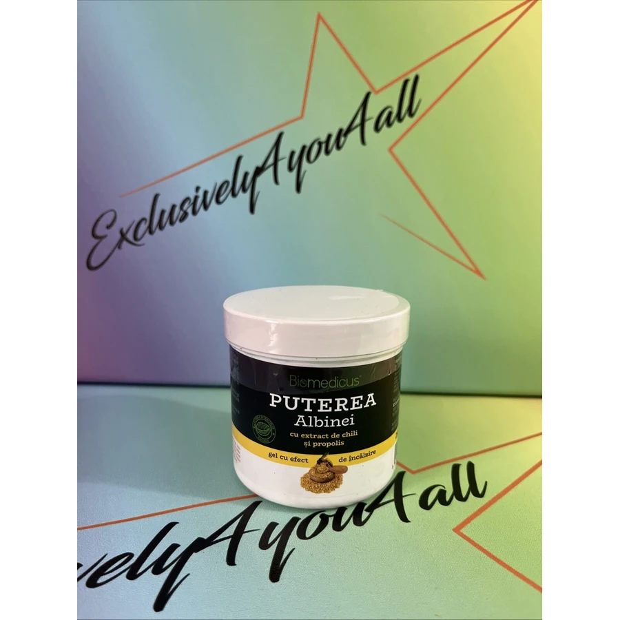 Bijengifgel met chili-extract en propolis, 250 ml, Biomedicus