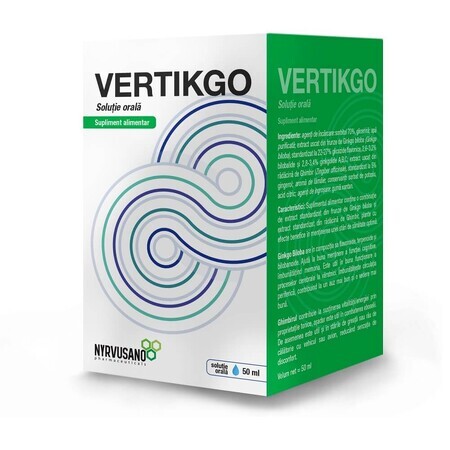 Vertikgo solution orale, 50 ml, Nyrvusano Pharmaceuticals