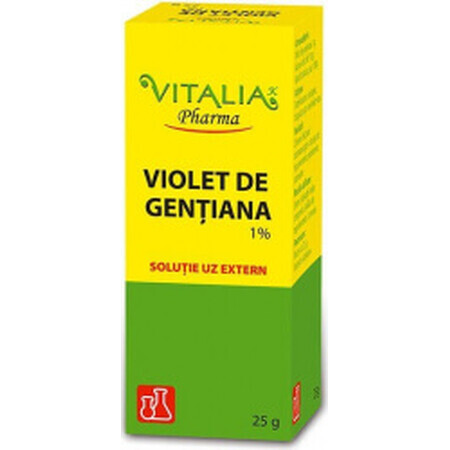 Violet de Genţiană 1%,  25 g, Vitalia