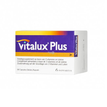 Vitalux Plus, 84 capsules, Alcon