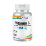 Vitamine C 1000 mg Solaray, 100 gélules, Secom