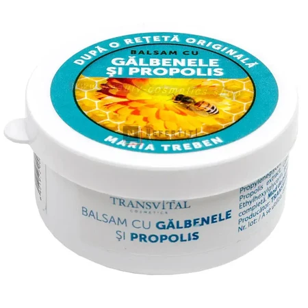 Bálsamo con caléndula y propóleo, 30 ml, Transvital